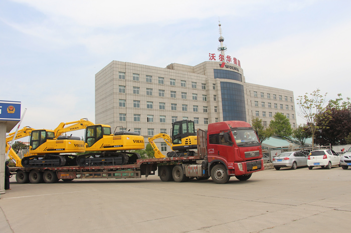 沃爾華一批挖掘機遠征巴基斯坦 助力“一帶一路” 沃爾華一批挖掘機遠征巴基斯坦 助力“一帶一路”