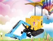 90度旋轉兒童游樂挖掘機-雙人