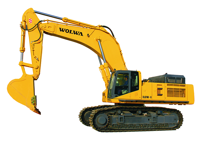 76噸DLS760.8液壓挖掘機實物圖