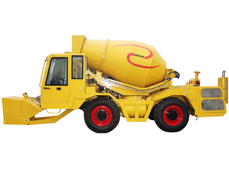 流動式攪拌車實物圖1 流動式攪拌車實物圖1