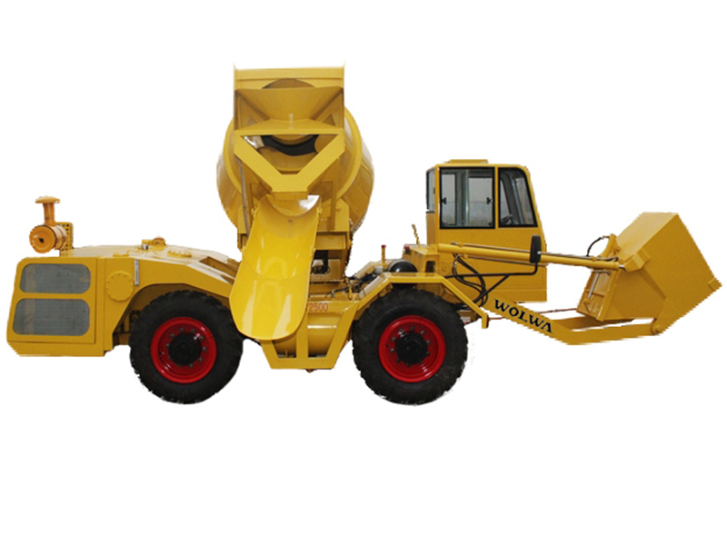 流動式攪拌車實物圖2 流動式攪拌車實物圖2