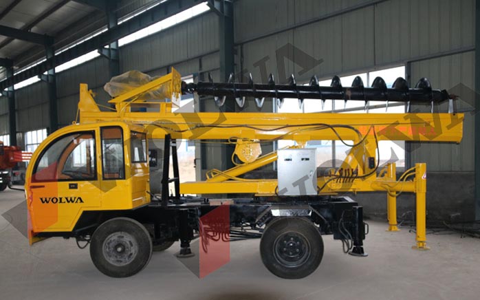 GNLZ360輪式長螺旋打樁機 GNLZ360輪式長螺旋打樁機